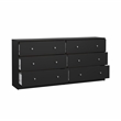 Tvilum Portland Black 4-Piece Bedroom Set