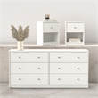 Tvilum Portland White 3-Piece Bedroom Set
