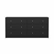 Tvilum Portland Black 3-Piece Bedroom Set