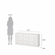 Tvilum Portland White 3-Piece Bedroom Set
