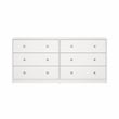 Tvilum Portland White 3-Piece Bedroom Set