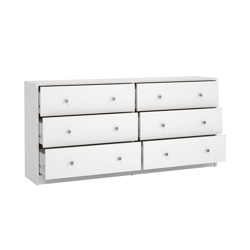 Tvilum Portland White 3-Piece Bedroom Set