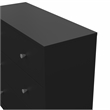 Tvilum Portland Black 3-Piece Bedroom Set