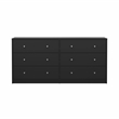 Tvilum Portland Black 3-Piece Bedroom Set
