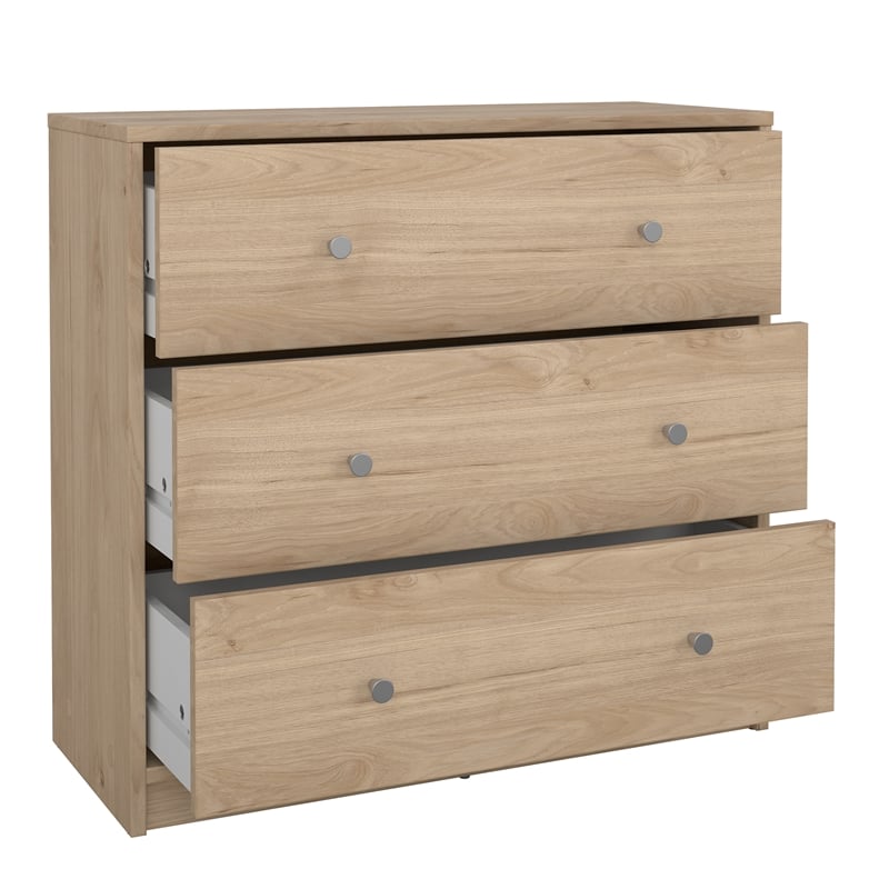 Tvilum Portland Jackson Hickory 3-Piece Bedroom Set