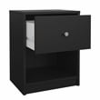 Tvilum Portland Black 2-Piece Bedroom Set - Nightstand And Chest
