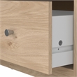 Tvilum Portland Jackson Hickory 2-Piece Bedroom Set - Nightstand And Chest