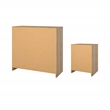 Tvilum Portland Jackson Hickory 2-Piece Bedroom Set - Nightstand And Chest