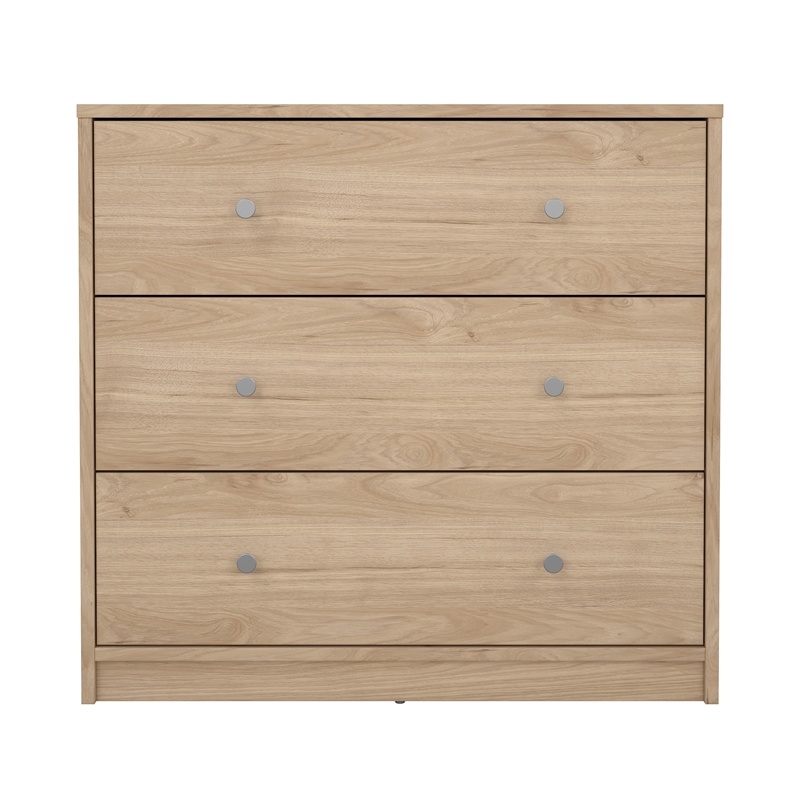Tvilum Portland Jackson Hickory 2-Piece Bedroom Set - Nightstand And Chest