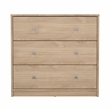 Tvilum Portland Jackson Hickory 2-Piece Bedroom Set - Nightstand And Chest