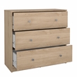 Tvilum Portland Jackson Hickory 2-Piece Bedroom Set - Nightstand And Chest