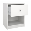 Tvilum Portland White 3-Piece Bedroom Set - Nightstand And Chest Set Of 2