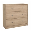 Tvilum Portland Jackson Hickory 3-Piece Bedroom Set