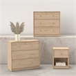 Tvilum Portland Jackson Hickory 3-Piece Bedroom Set