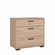 Tvilum Sofia Jackson Hickory 3 Drawer Chest