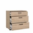 Tvilum Sofia Jackson Hickory 3 Drawer Chest