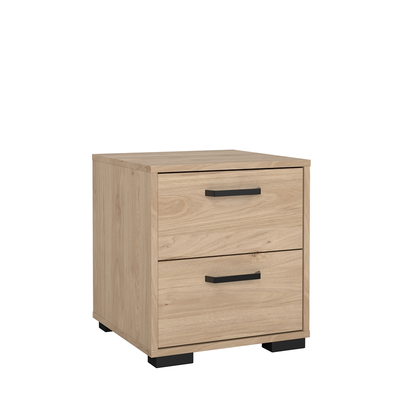 Tvilum  Sofia Jackson Hickory 2 Drawer Nightstand