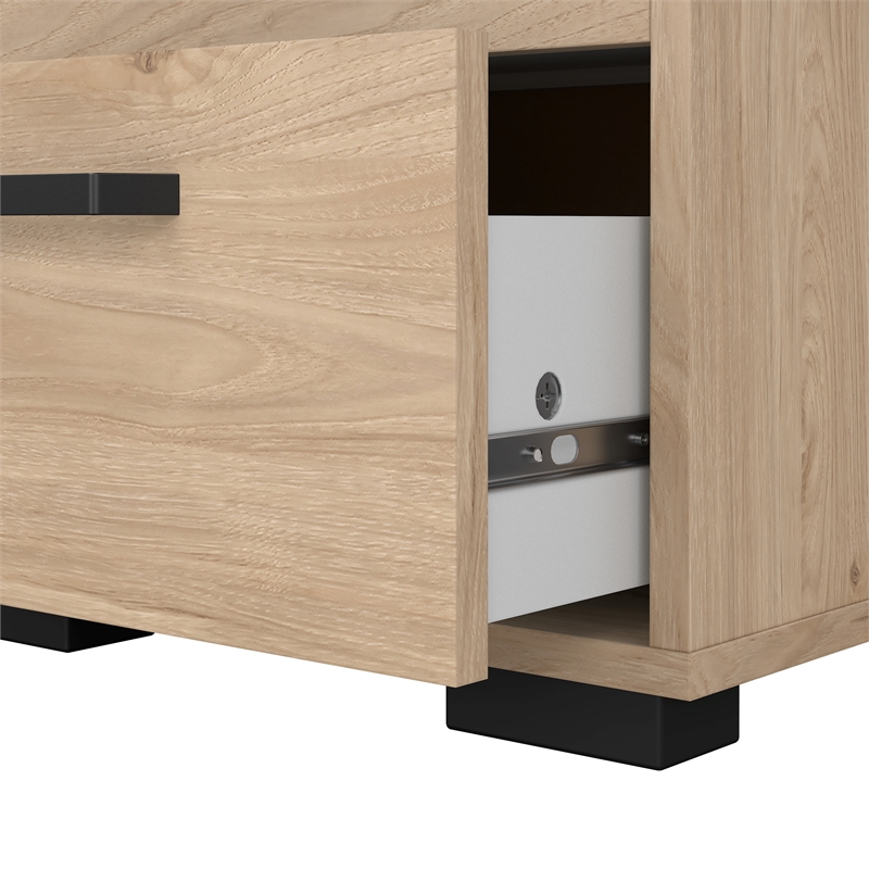 Tvilum  Sofia Jackson Hickory 2 Drawer Nightstand