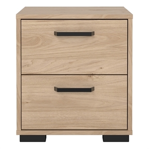 Tvilum  Sofia Jackson Hickory 2 Drawer Nightstand