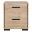 Tvilum  Sofia Jackson Hickory 2 Drawer Nightstand