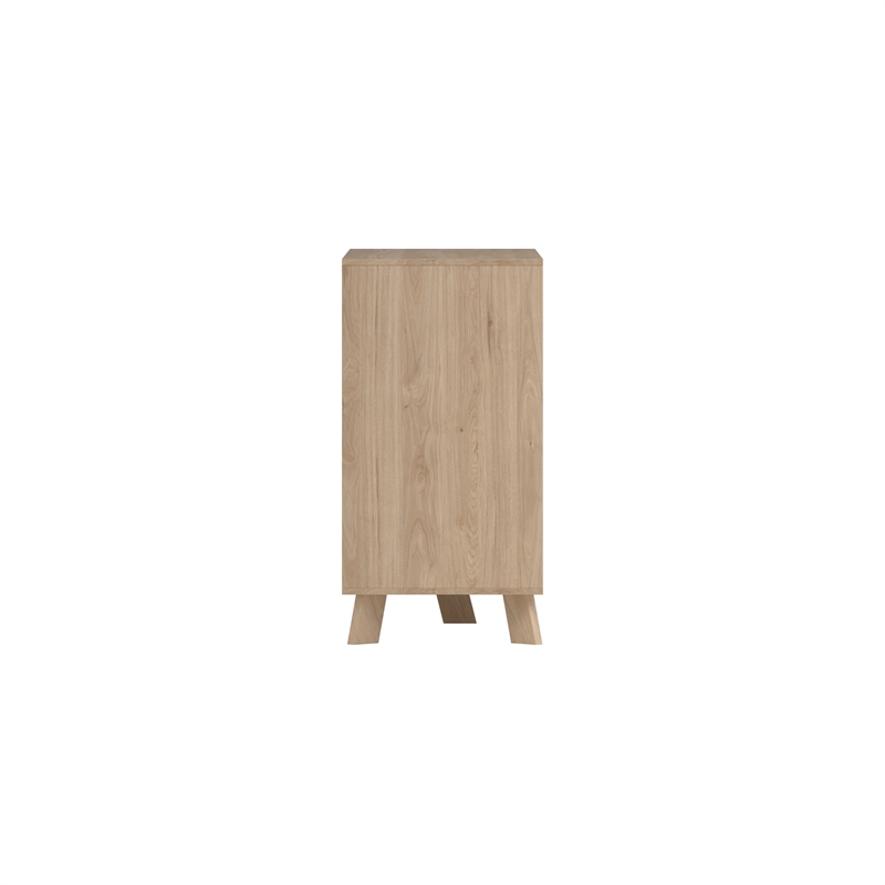 Tvilim Ikast Jackson Hickory/White 6 Drawer Double Dresser