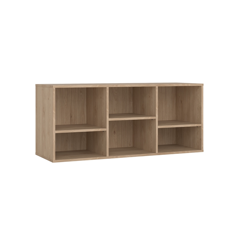 Tvilum Hyper Jackson Hickory 6 Cubby Bench