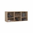 Tvilum Hyper Jackson Hickory 6 Cubby Bench