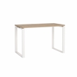 Tvilum Sign Home Office Writing Desk in Jackson Hickory/Matte Gray