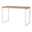 Tvilum Sign Home Office Writing Desk in Jackson Hickory/Matte Gray