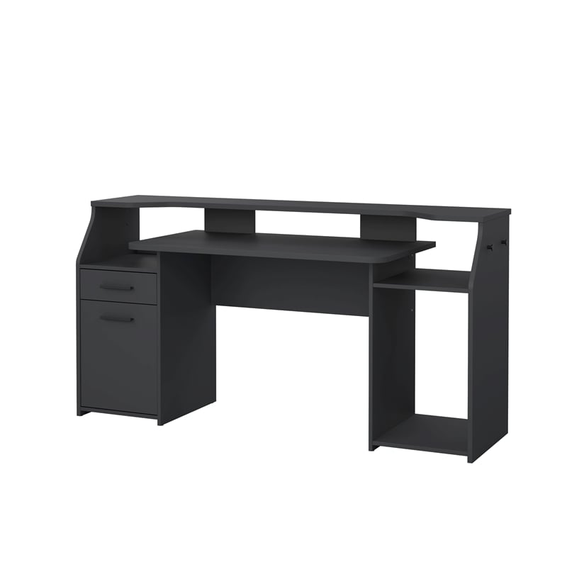 Tvilum Function Plus Matt Grey Gaming Desk