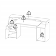 Tvilum Function Plus Matt Grey Gaming Desk