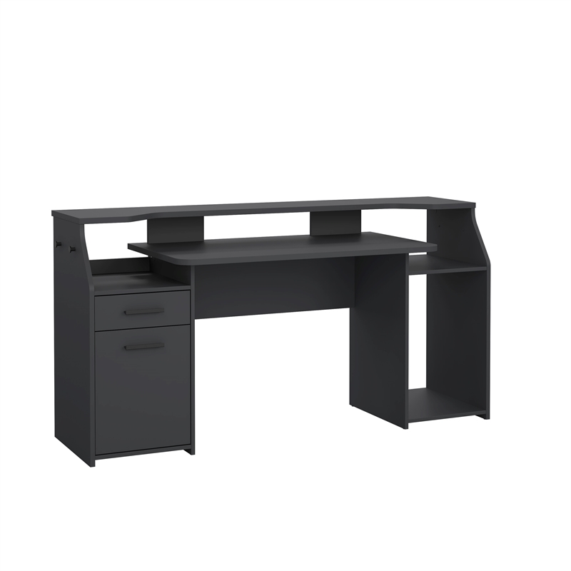 Tvilum Function Plus Matt Grey Gaming Desk