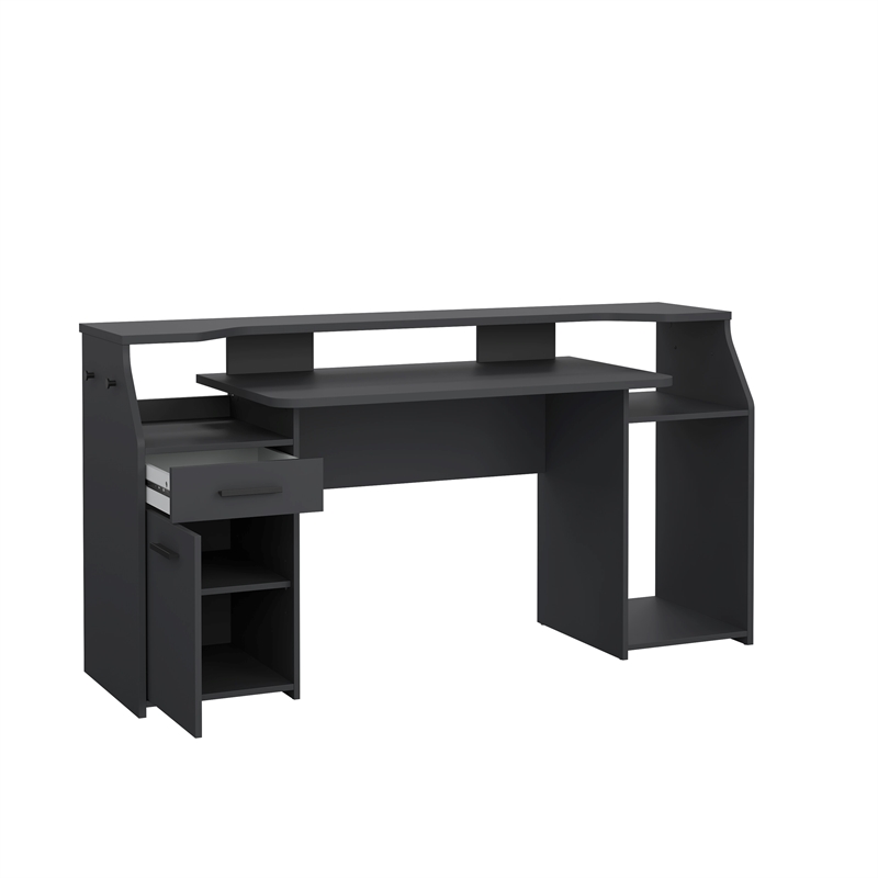 Tvilum Function Plus Matt Grey Gaming Desk