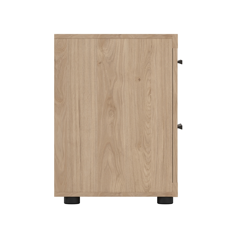 Tvilum Mira  Jackson Hickory 2 Drawer Nightstand - Set of 2