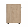 Tvilum Mira  Jackson Hickory 2 Drawer Nightstand - Set of 2