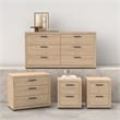 Tvilum Mira  Jackson Hickory 4-Piece Bedroom Set