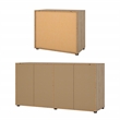 Tvilum Mira Jackson Hickory 2-Piece Bedroom Set-6 Drawer Double Dresser + Chest