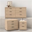 Tvilum Mira  Jackson Hickory 3-Piece Bedroom Set