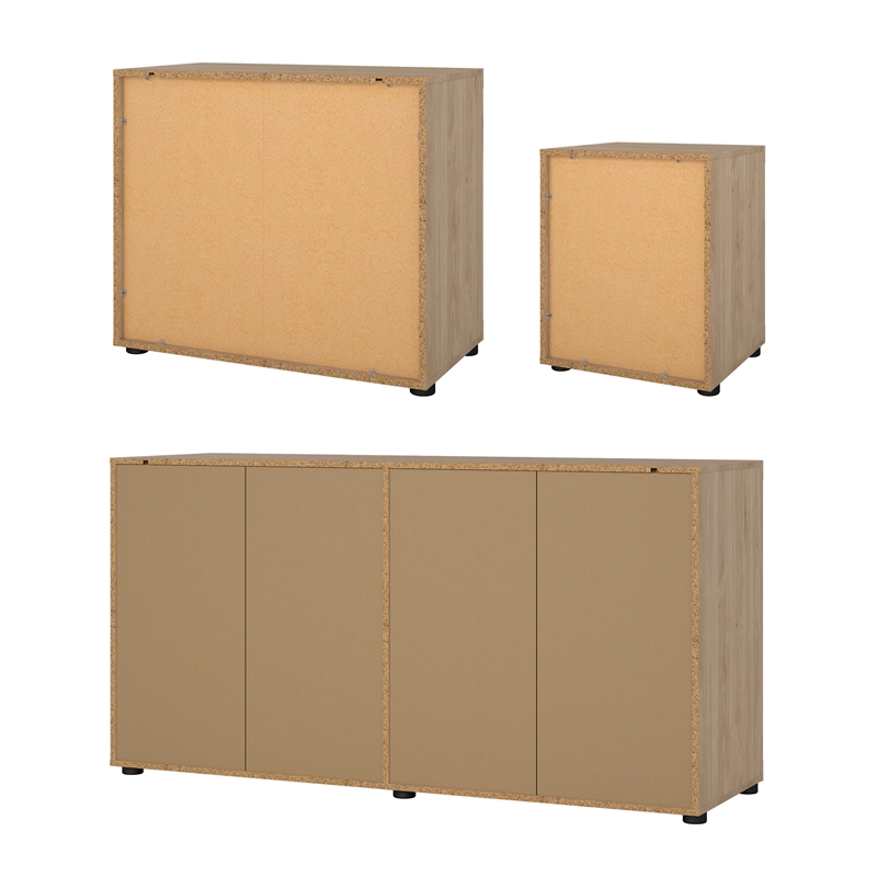 Tvilum Mira  Jackson Hickory 3-Piece Bedroom Set