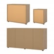 Tvilum Mira  Jackson Hickory 3-Piece Bedroom Set