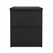 Tvilum Naia Black Woodgrain 3-Piece Bedroom Set