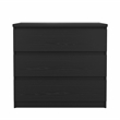 Tvilum Naia Black Woodgrain 3-Piece Bedroom Set - Chest And Nightstand Set Of 2