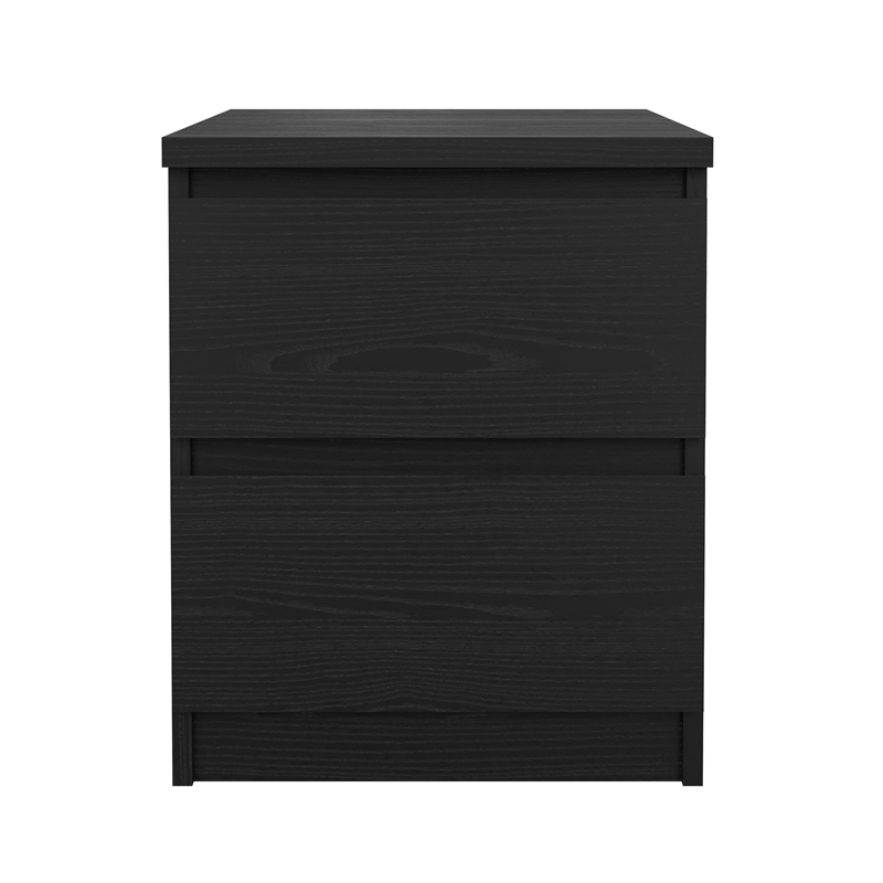 Tvilum Naia Black Woodgrain 3-Piece Bedroom Set - Chest And Nightstand Set Of 2