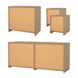 Tvilum Naia  Jackson Hickory 4-Piece Bedroom Set