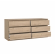 Tvilum Naia Jackson Hickory 2-Piece Bedroom Set