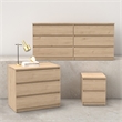 Tvilum  Naia Jackson Hickory 3-Piece Bedroom Set