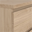 Tvilum Naia Jackson Hickory 3-Piece Bedroom Set - Chest And Nightstand Set Of 2