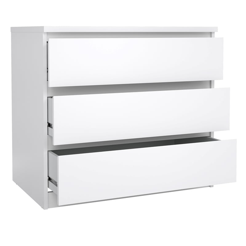 Tvilum Naia White High Gloss 4-Piece Bedroom Set
