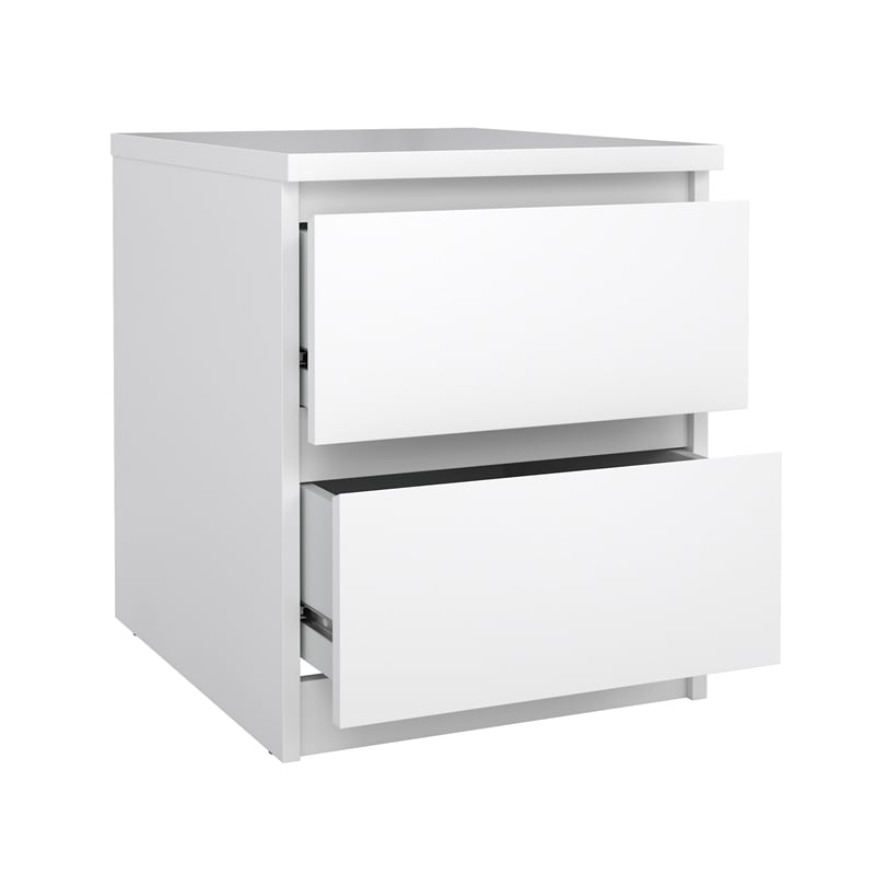 Tvilum Naia White High Gloss 3-Piece Bedroom Set