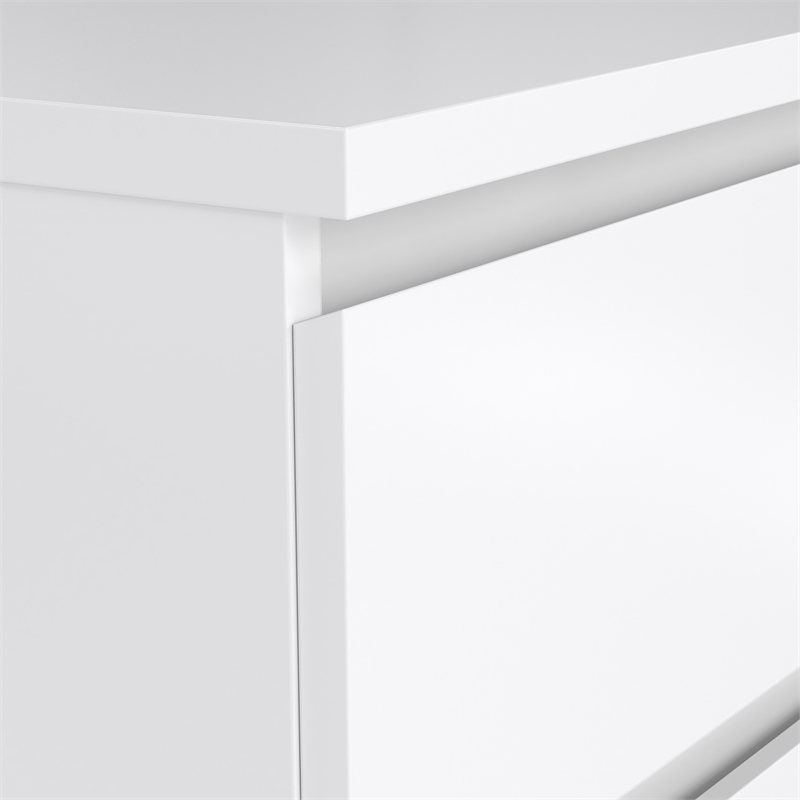Tvilum Naia White High Gloss 3-Piece Bedroom Set